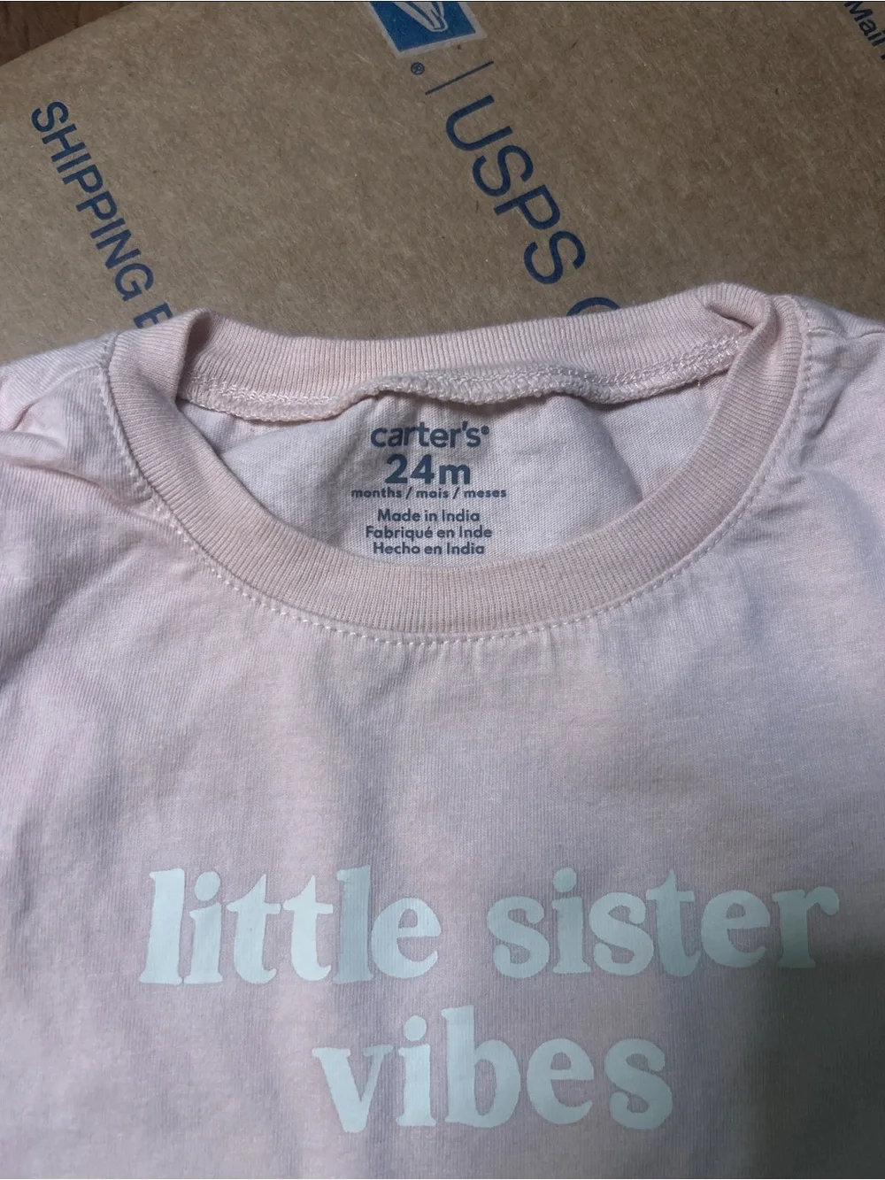 Carter's Pink & White 'Mommy's Mini' Cotton Bodysuit Trio